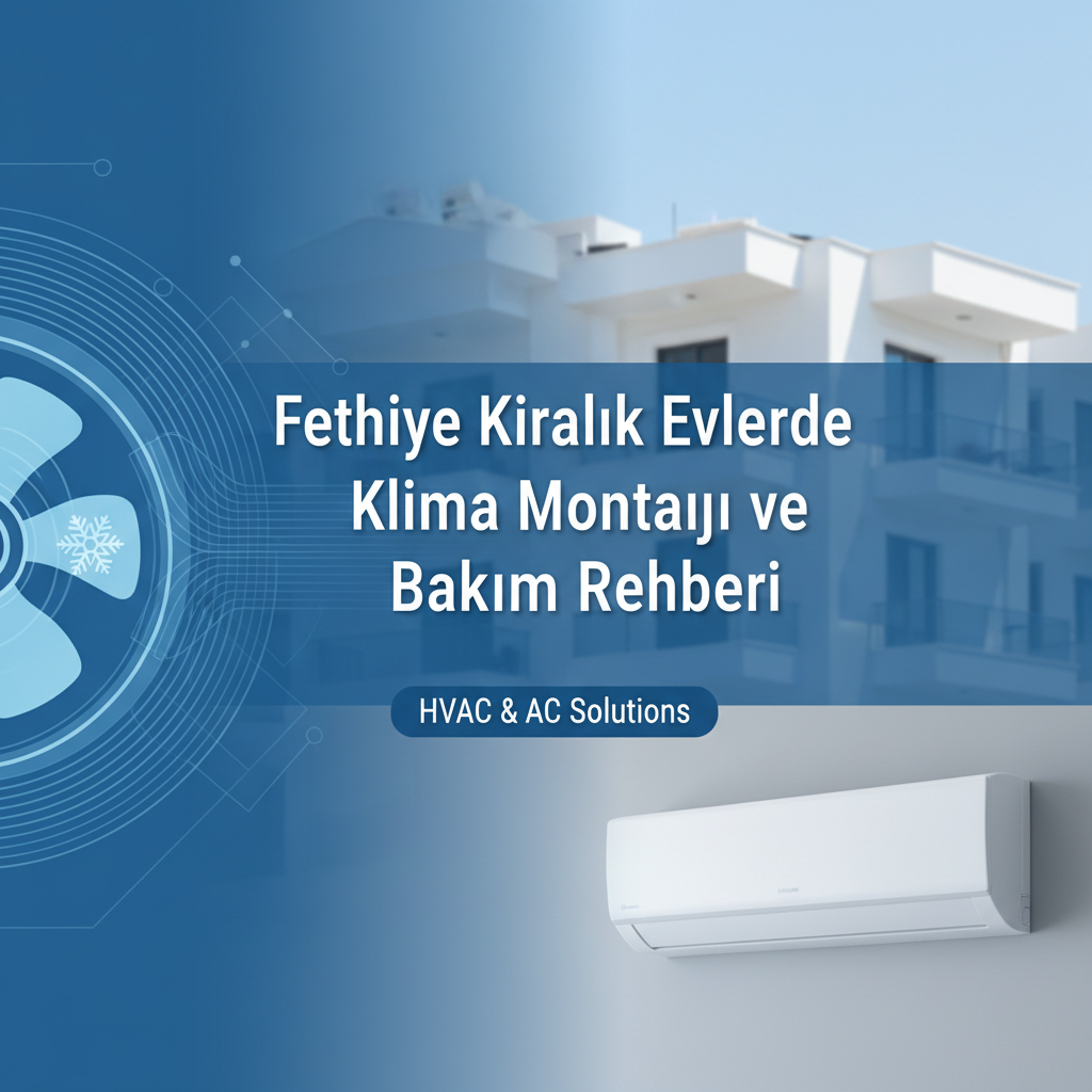 Fethiye Kiralık Evlerde Klima Montajı ve Bakım Rehberi