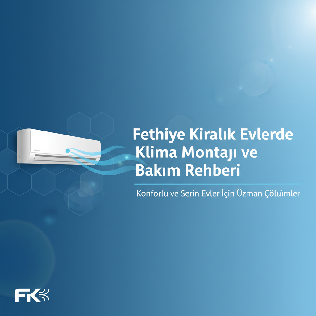 Fethiye Kiralık Evlerde Klima Montajı ve Bakım Rehberi