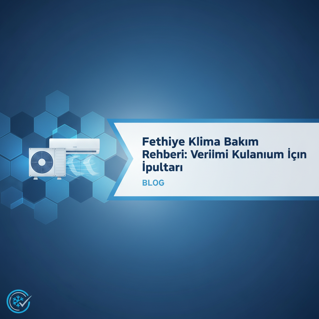 Fethiye Klima Bakım Rehberi: Verimli Kullanım İçin İpuçları