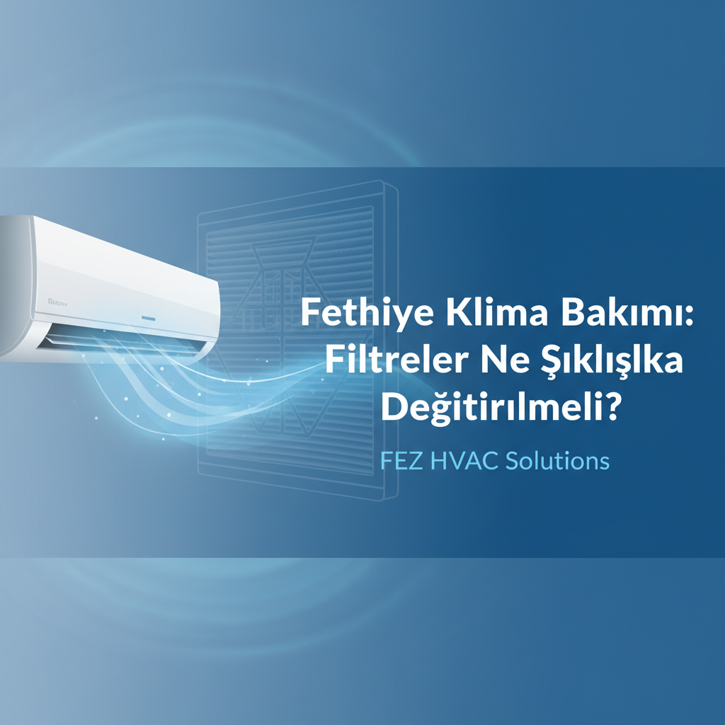 Fethiye Klima Bakımı: Filtreler Ne Sıklıkla Değiştirilmeli?