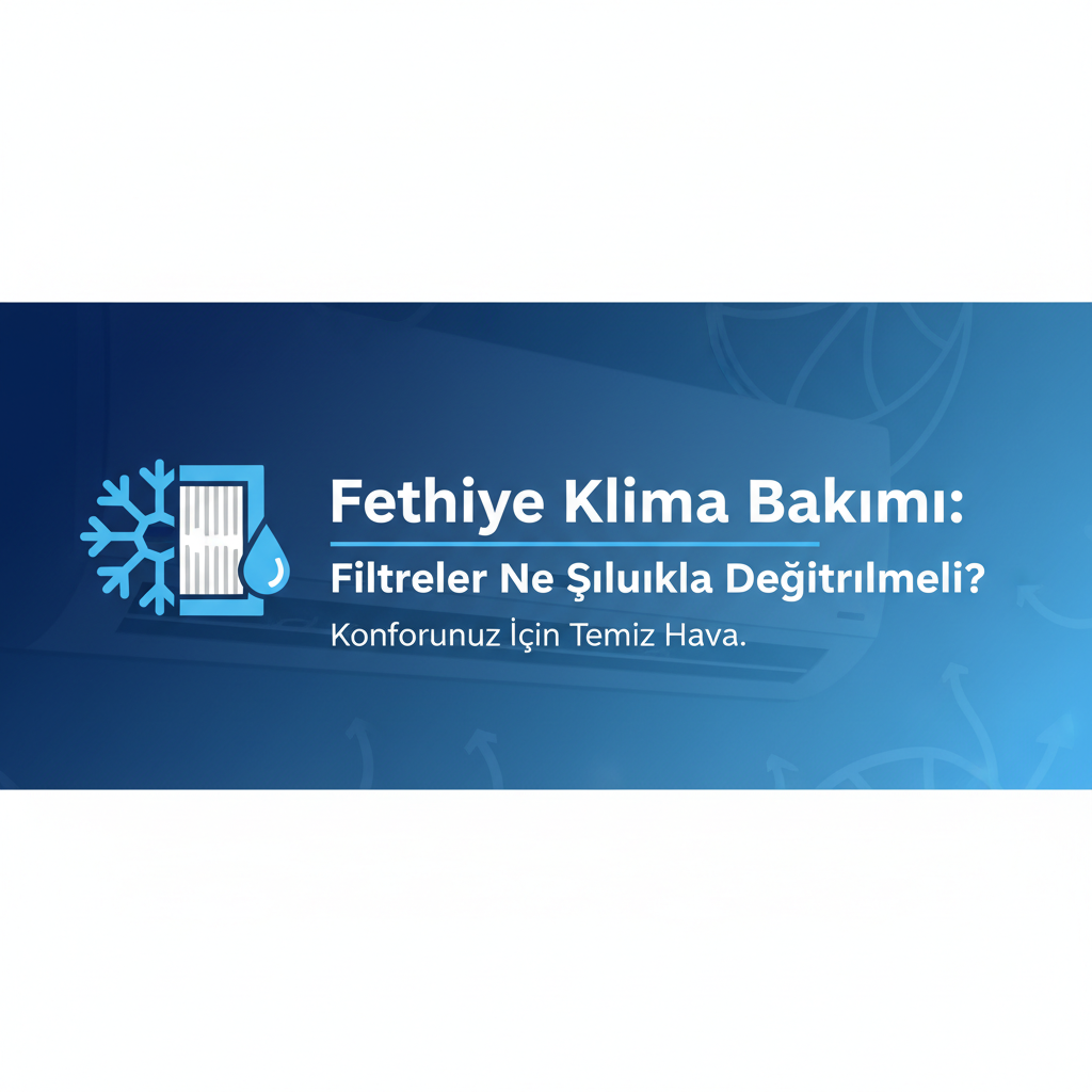 Fethiye Klima Bakımı: Filtreler Ne Sıklıkla Değiştirilmeli?