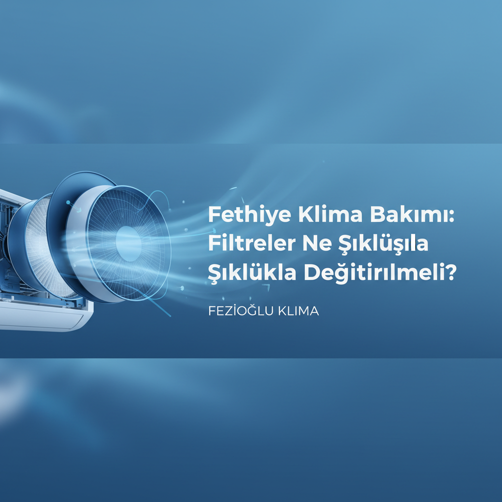 Fethiye Klima Bakımı: Filtreler Ne Sıklıkla Değiştirilmeli?