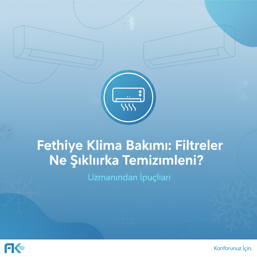 Fethiye Klima Bakımı: Filtreler Ne Sıklıkla Temizlenmeli?