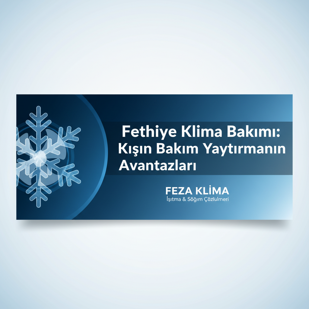 Fethiye Klima Bakımı: Kışın Bakım Yaptırmanın Avantajları