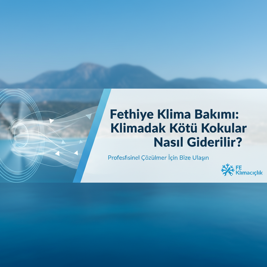 Fethiye Klima Bakımı: Klimadaki Kötü Kokular Nasıl Giderilir?