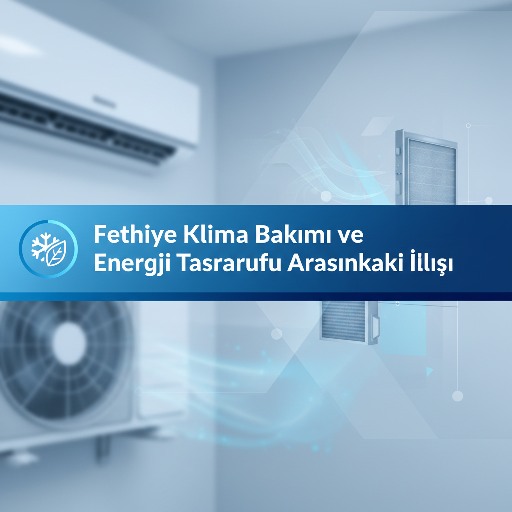 Fethiye Klima Bakımı ve Enerji Tasarrufu Arasındaki İlişki
