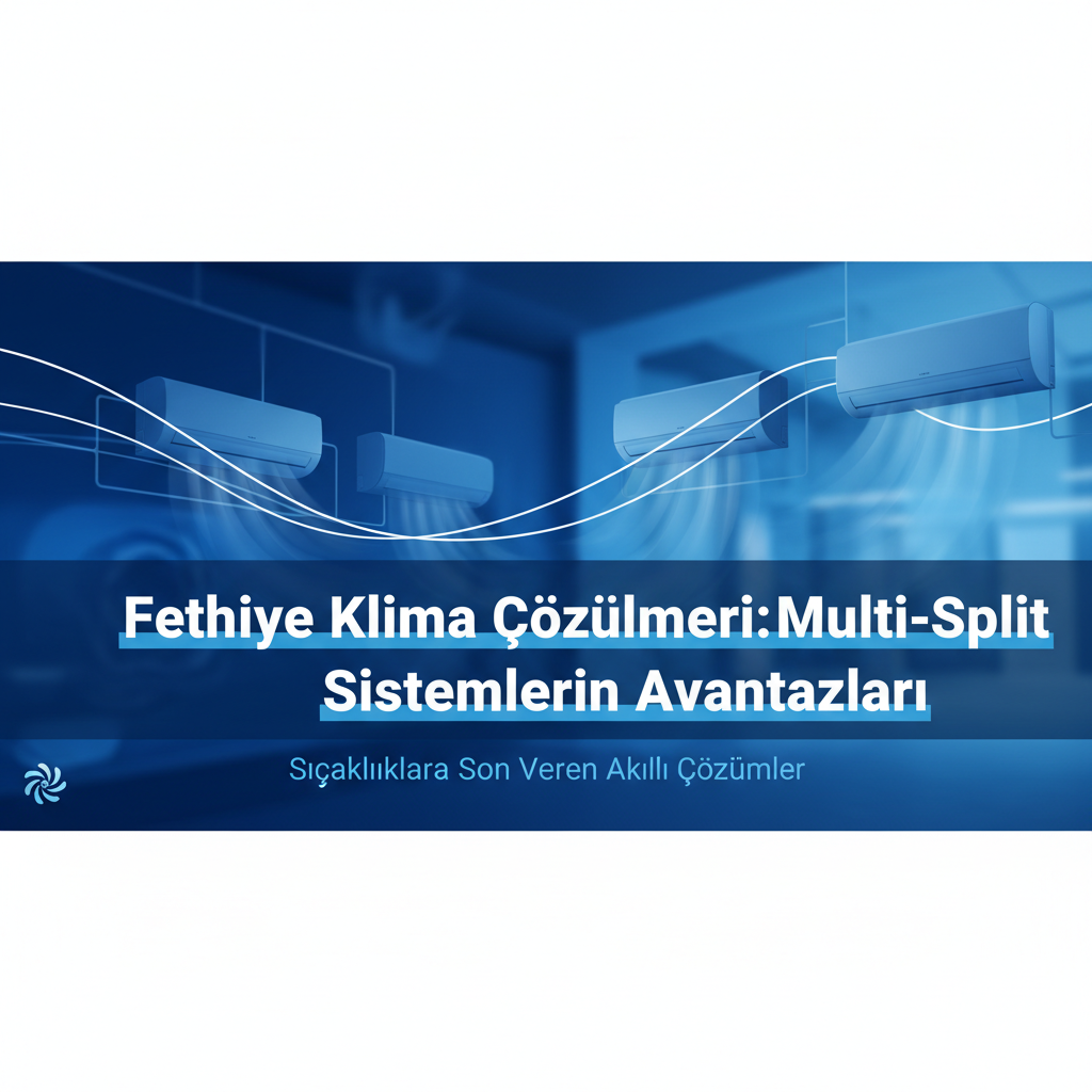 Fethiye Klima Çözümleri: Multi-Split Sistemlerin Avantajları