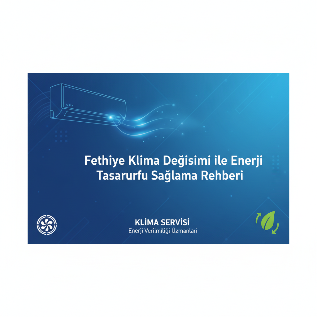 Fethiye Klima Değişimi ile Enerji Tasarrufu Sağlama Rehberi