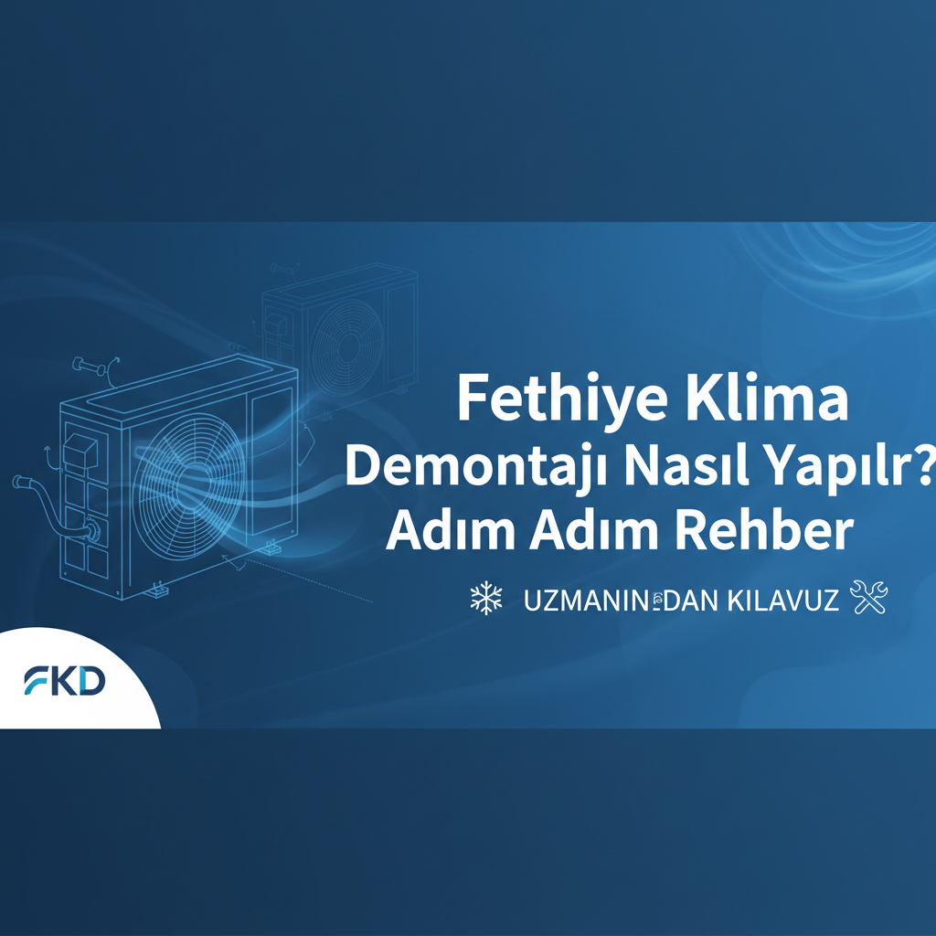 Fethiye Klima Demontajı Nasıl Yapılır? Adım Adım Rehber