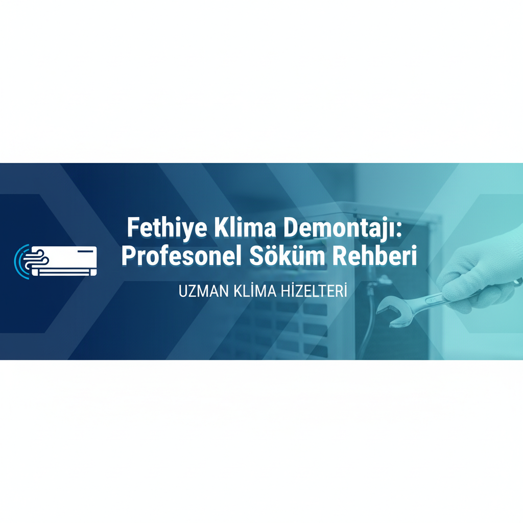 Fethiye Klima Demontajı: Profesyonel Söküm Rehberi