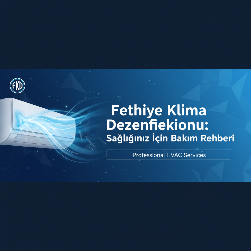 Fethiye Klima Dezenfeksiyonu: Sağlığınız İçin Bakım Rehberi