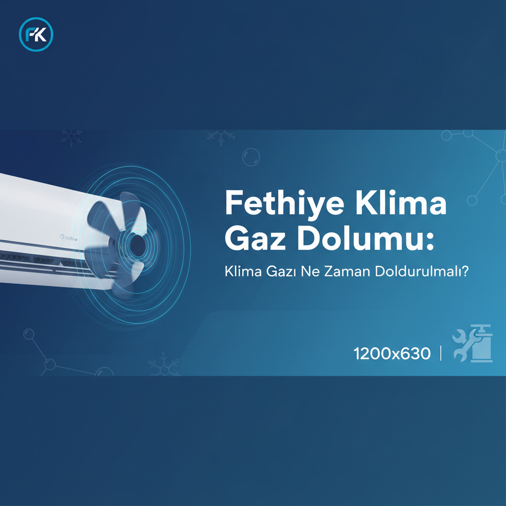 Fethiye Klima Gaz Dolumu: Klima Gazı Ne Zaman Doldurulmalı?