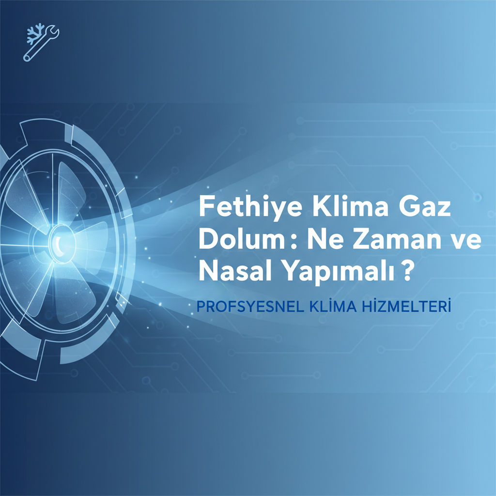 Fethiye Klima Gaz Dolumu: Ne Zaman ve Nasıl Yapılmalı?
