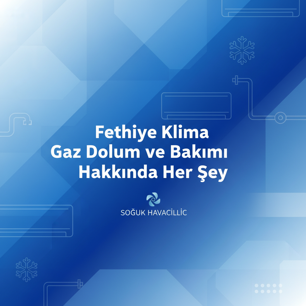 Fethiye Klima Gaz Dolumu ve Bakımı Hakkında Her Şey