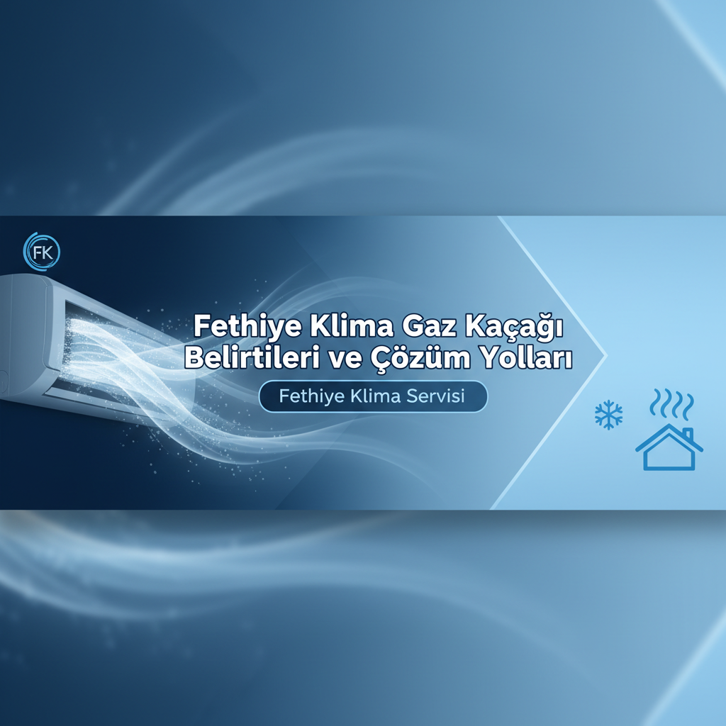 Fethiye Klima Gaz Kaçağı Belirtileri ve Çözüm Yolları