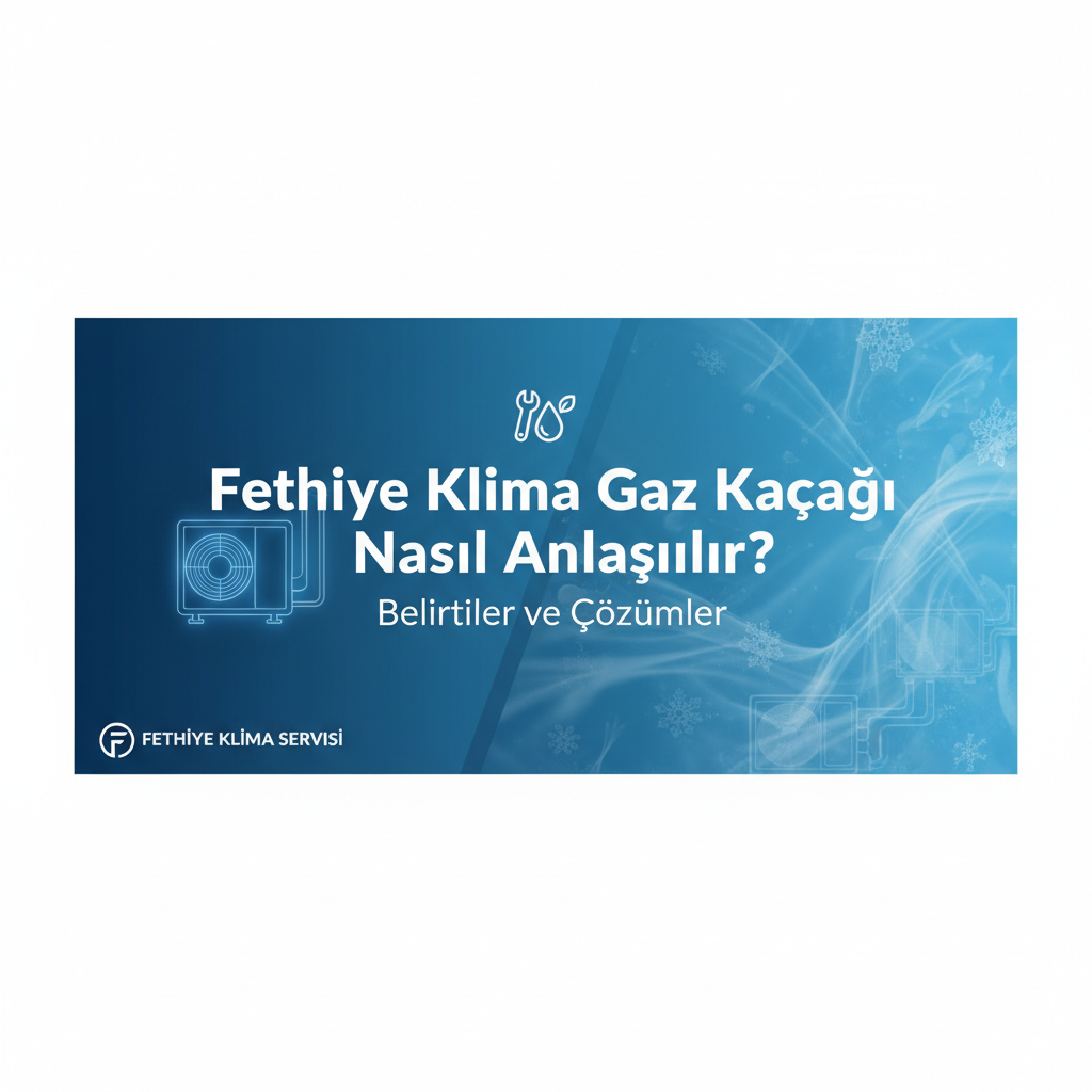 Fethiye Klima Gaz Kaçağı Nasıl Anlaşılır? Belirtiler ve Çözümler