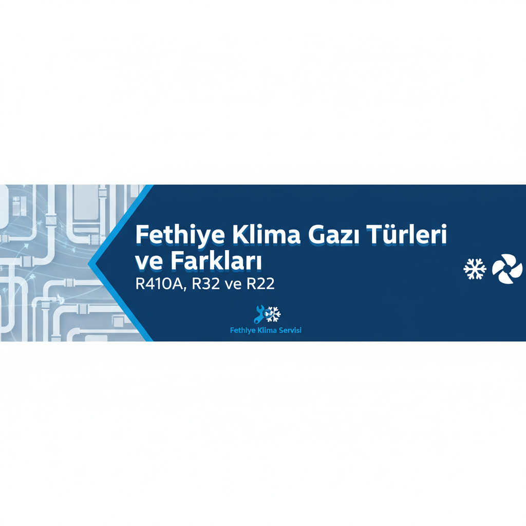 Fethiye Klima Gazı Türleri ve Farkları: R410A, R32 ve R22