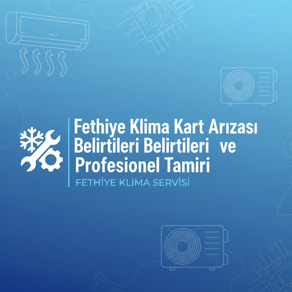 Fethiye Klima Kart Arızası Belirtileri ve Profesyonel Tamiri