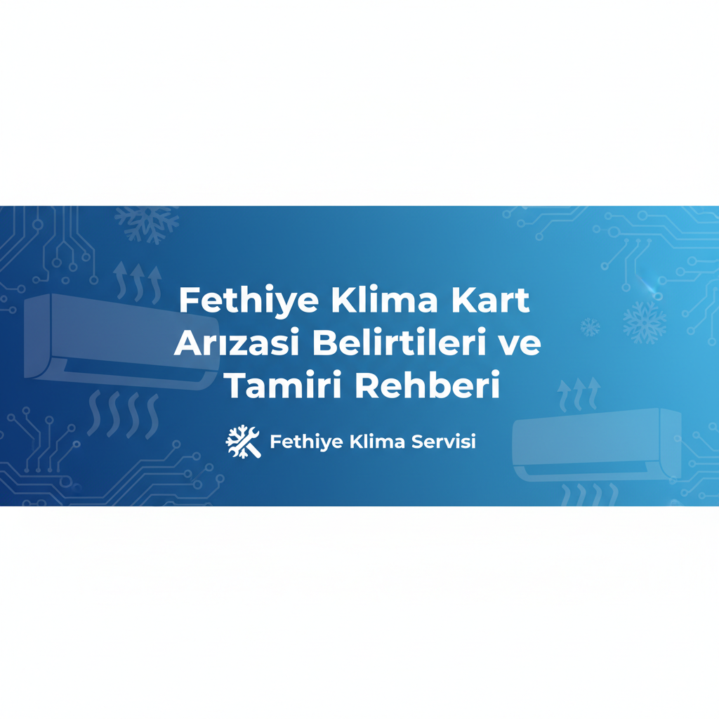 Fethiye Klima Kart Arızası Belirtileri ve Tamiri Rehberi