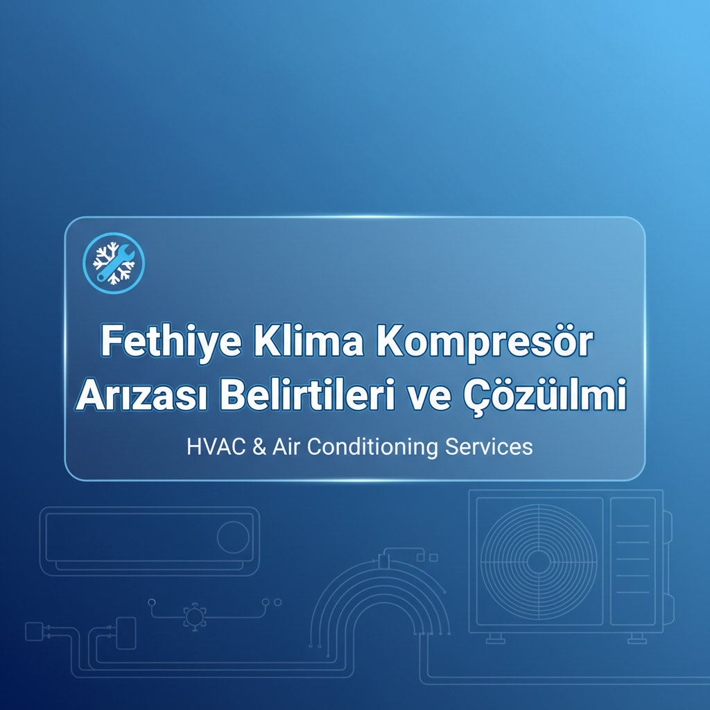 Fethiye Klima Kompresör Arızası Belirtileri ve Çözümleri
