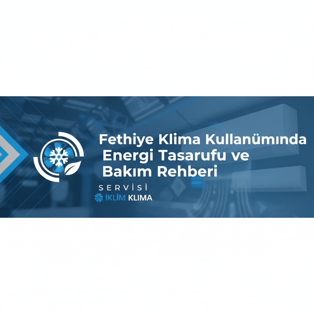Fethiye Klima Kullanımında Enerji Tasarrufu ve Bakım Rehberi