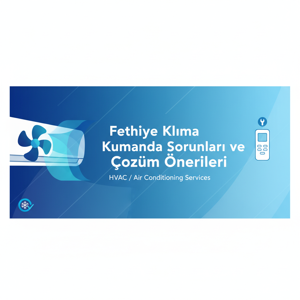 Fethiye Klima Kumanda Sorunları ve Çözüm Önerileri