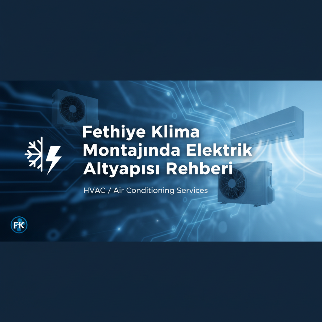 Fethiye Klima Montajında Elektrik Altyapısı Rehberi