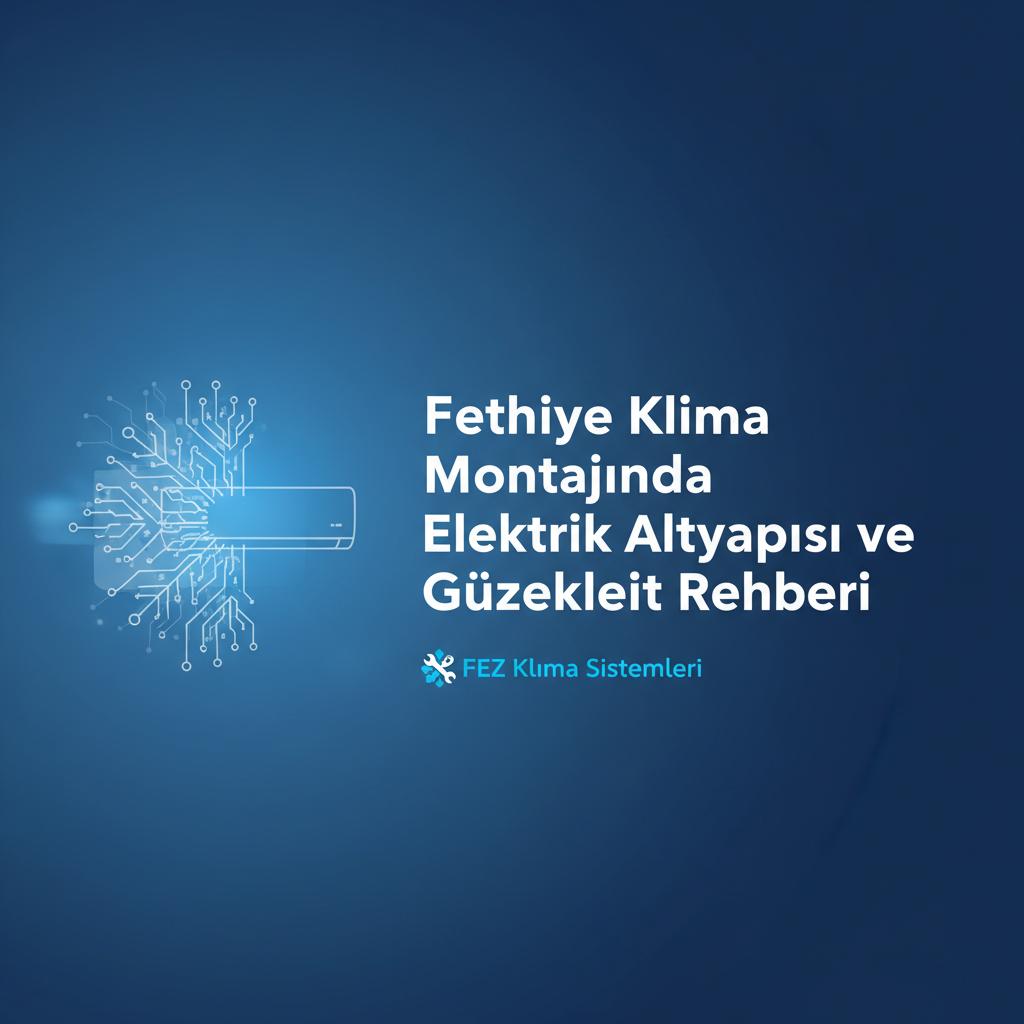 Fethiye Klima Montajında Elektrik Altyapısı ve Güvenlik Rehberi