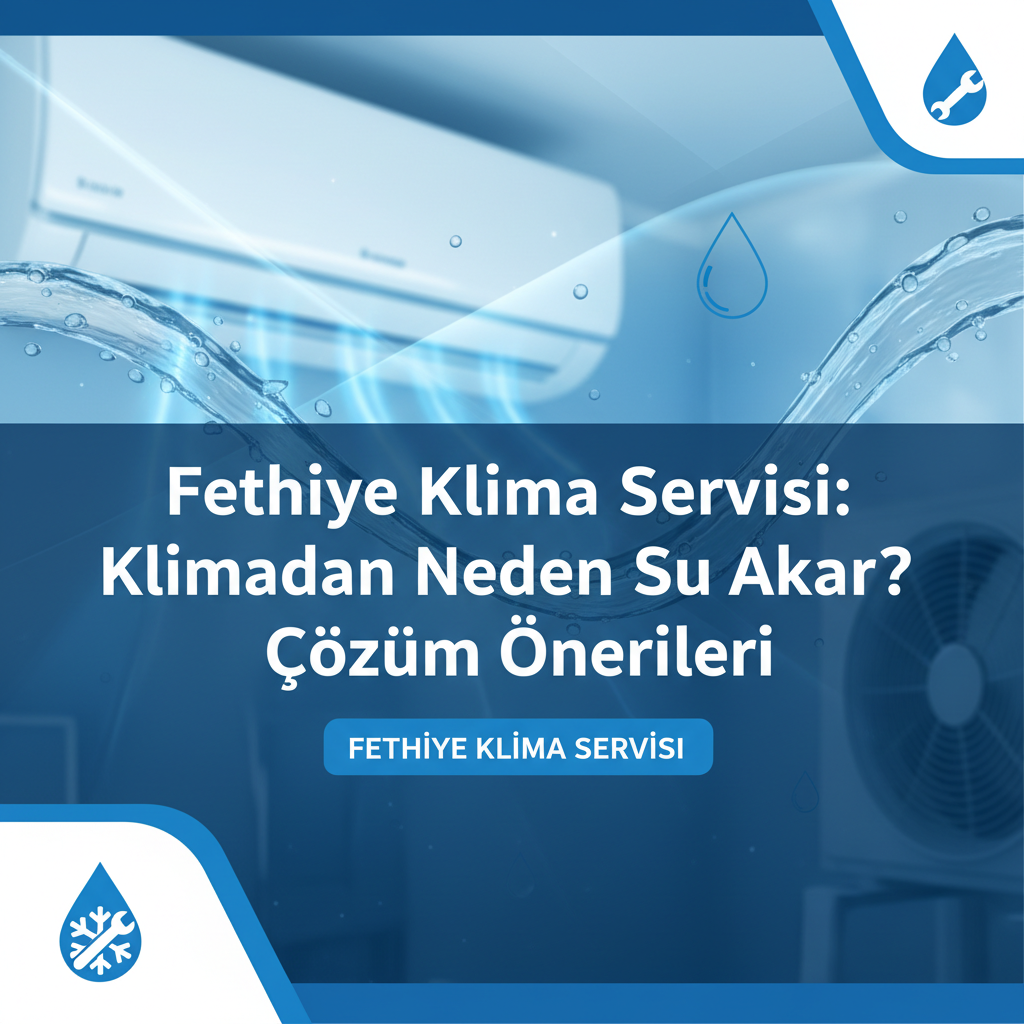 Fethiye Klima Servisi: Klimadan Neden Su Akar? Çözüm Önerileri