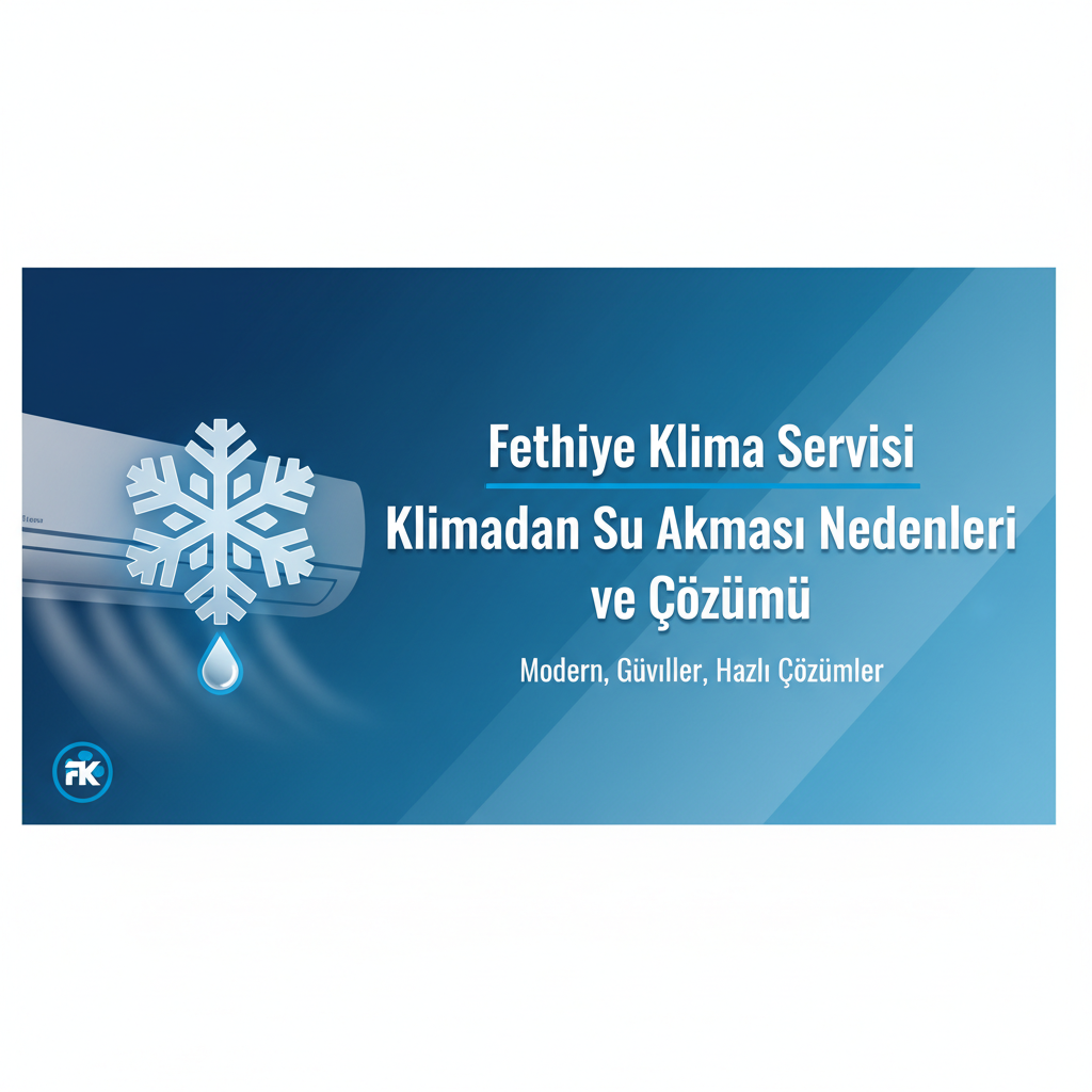 Fethiye Klima Servisi: Klimadan Su Akması Nedenleri ve Çözümü