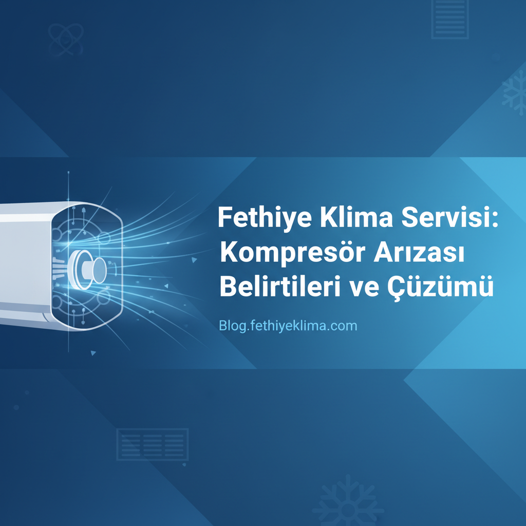 Fethiye Klima Servisi: Kompresör Arızası Belirtileri ve Çözümü