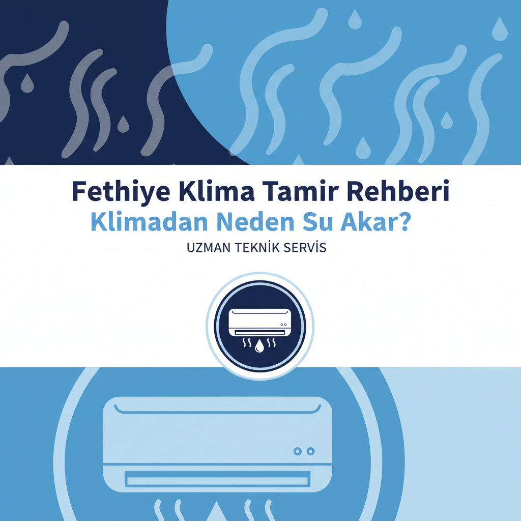 Fethiye Klima Tamir Rehberi: Klimadan Neden Su Akar?