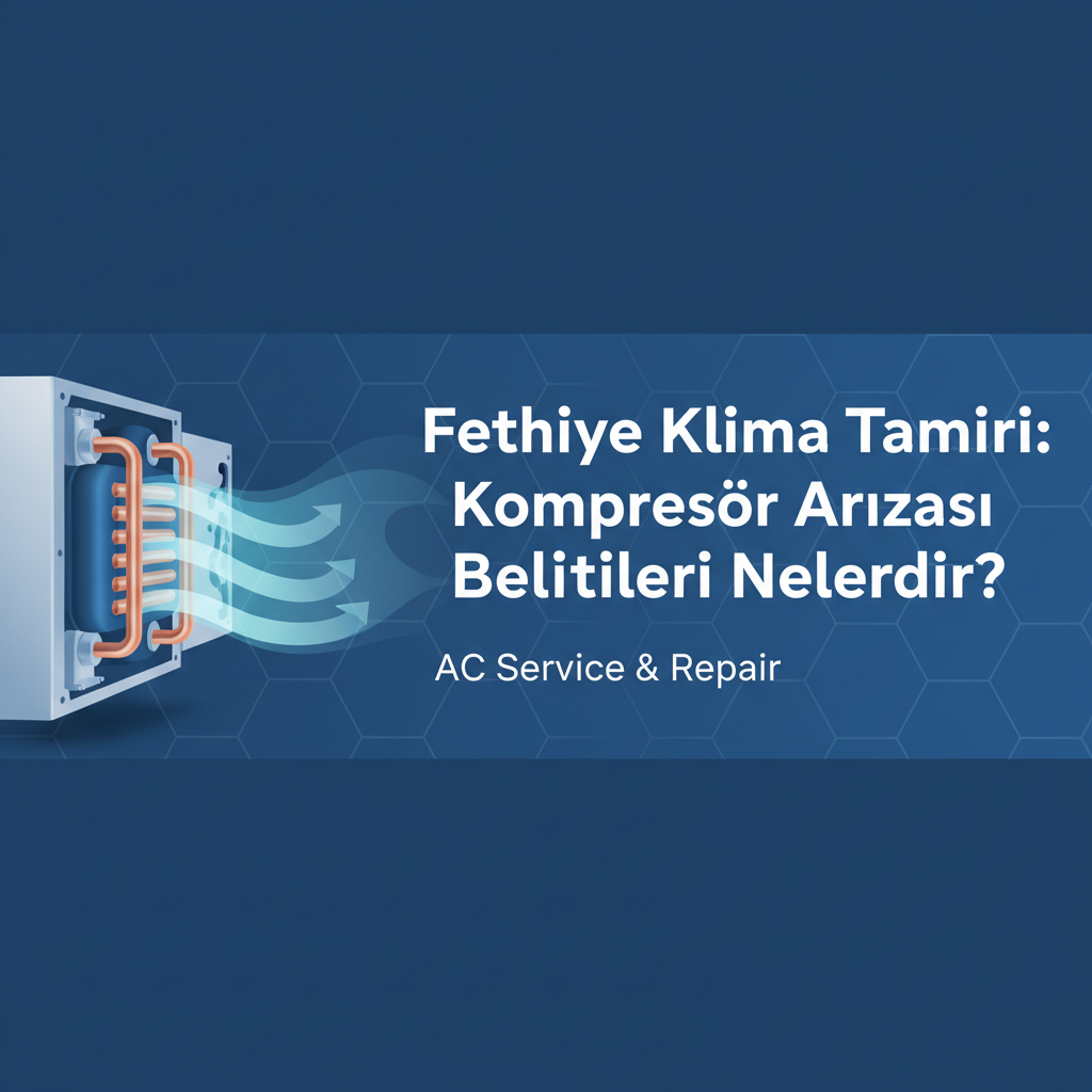 Fethiye Klima Tamiri: Kompresör Arızası Belirtileri Nelerdir?