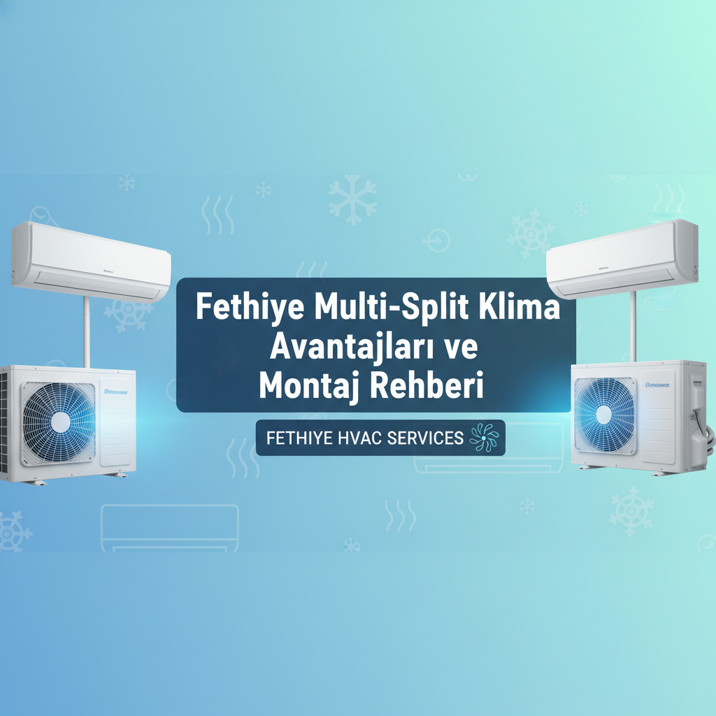 Fethiye Multi-Split Klima Avantajları ve Montaj Rehberi