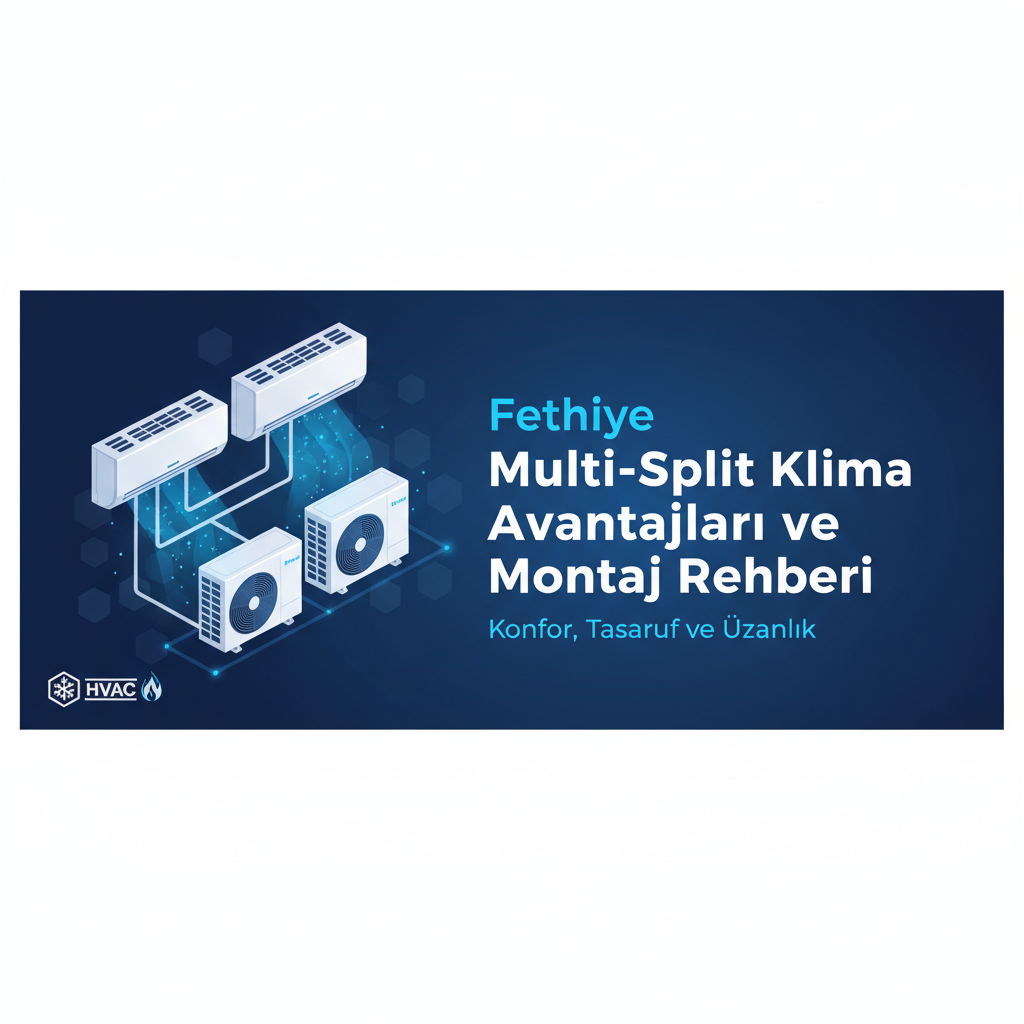 Fethiye Multi-Split Klima Avantajları ve Montaj Rehberi