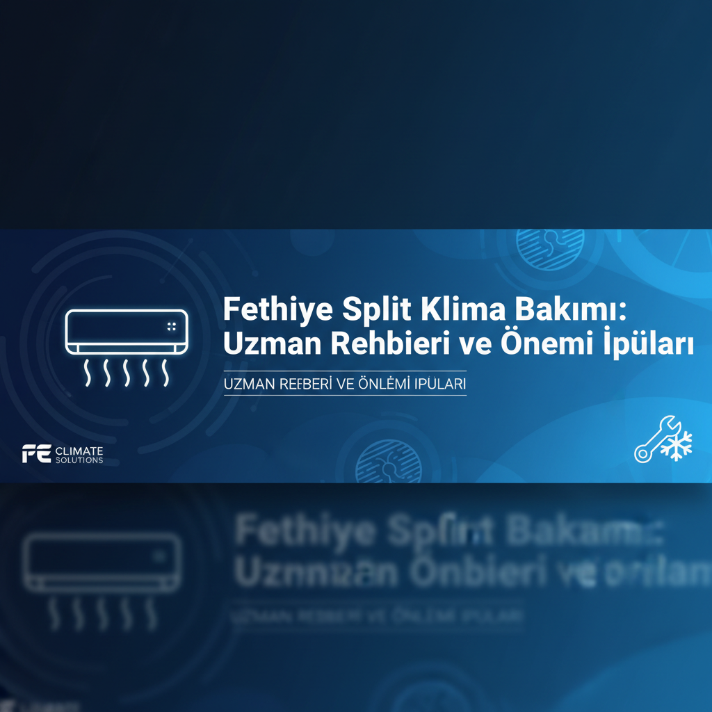 Fethiye Split Klima Bakımı: Uzman Rehberi ve Önemli İpuçları