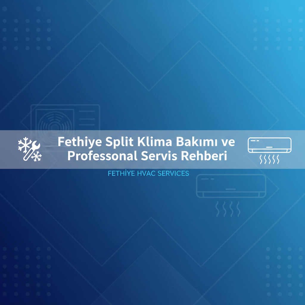 Fethiye Split Klima Bakımı ve Profesyonel Servis Rehberi