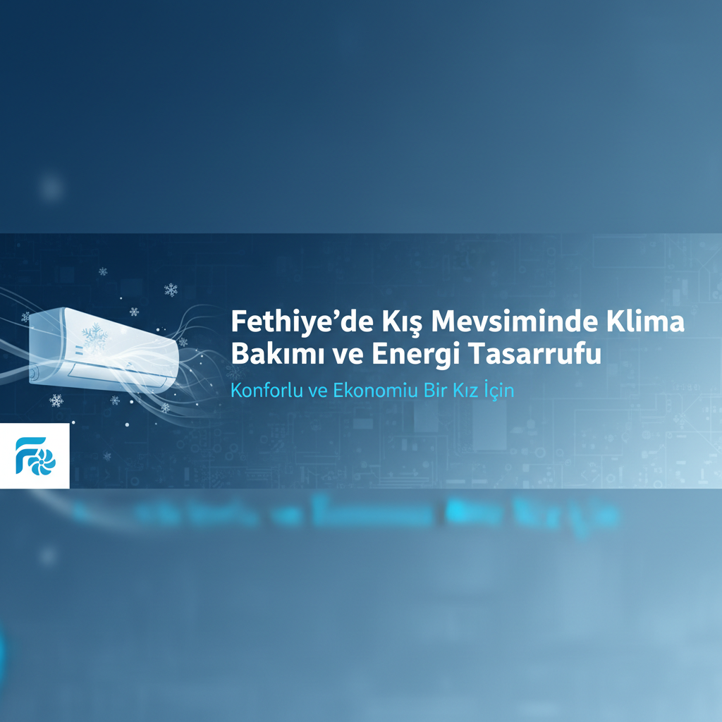 Fethiye'de Kış Mevsiminde Klima Bakımı ve Enerji Tasarrufu
